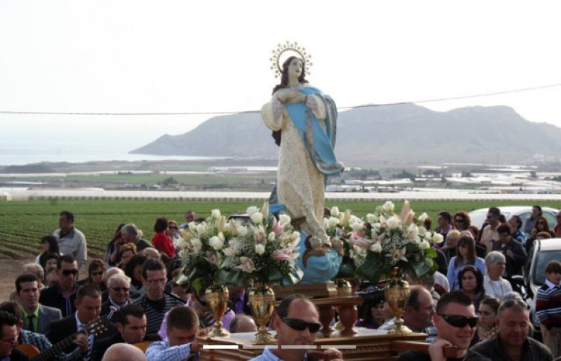 Fiestas in Águilas during the month of December