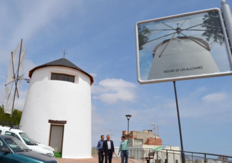 Molino de los Alacranes, a restored windmill in the centre of Águilas