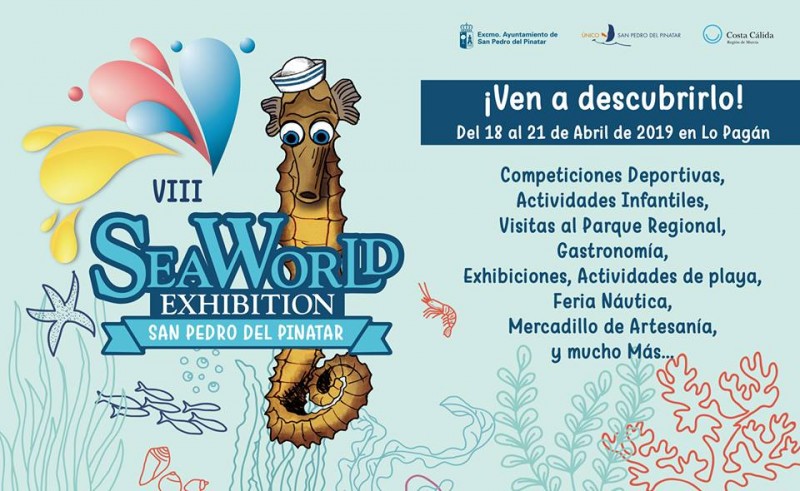 <span style='color:#780948'>ARCHIVED</span> - 18th to 21st April, Sea World Exhibition in San Pedro del Pinatar and Lo Pagán