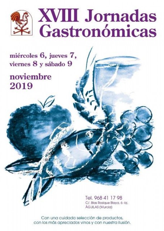 <span style='color:#780948'>ARCHIVED</span> - 6th to 9th November special gastronomic menus at the Restaurante la Veletal in Águilas