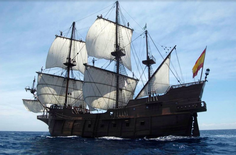 <span style='color:#780948'>ARCHIVED</span> - 4th to 15th December, visit the galleon Andalucía in the port of Cartagena