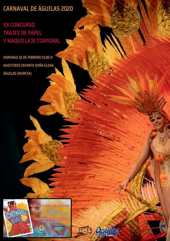 <span style='color:#780948'>ARCHIVED</span> - Sunday 16th February Competition of paper costumes Águilas Carnival