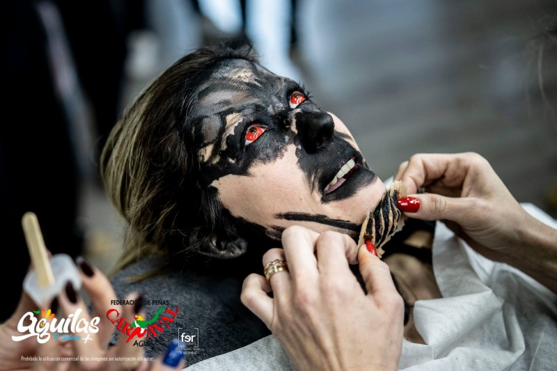 <span style='color:#780948'>ARCHIVED</span> - Amazing make-up for the Suelta de la Mussona in Águilas