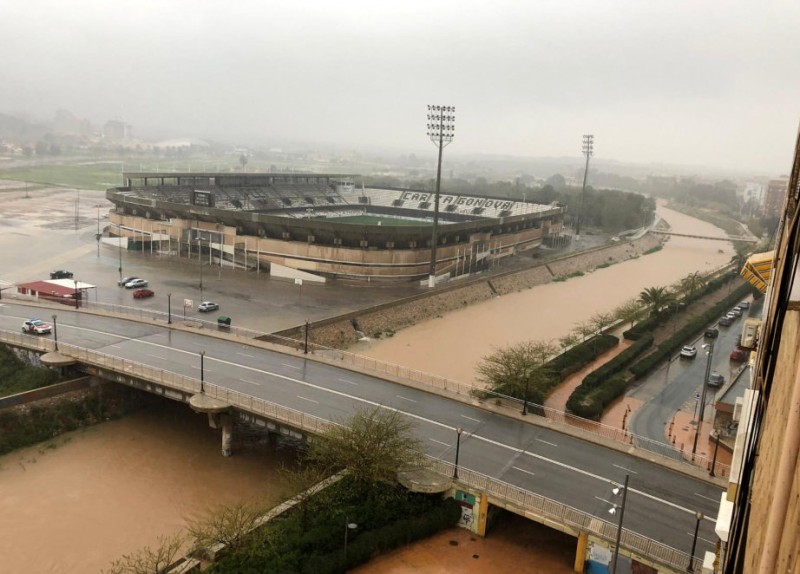 <span style='color:#780948'>ARCHIVED</span> - Over 140 mm of rain in Cartagena on Tuesday as Mar Menor towns suffer more flooding