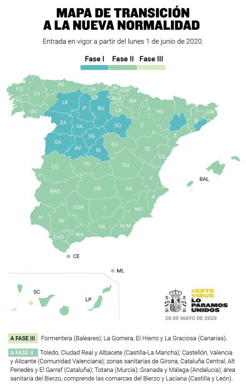 <span style='color:#780948'>ARCHIVED</span> - Murcia government opts to stay in phase 2 and Totana will rejoin the region on Monday