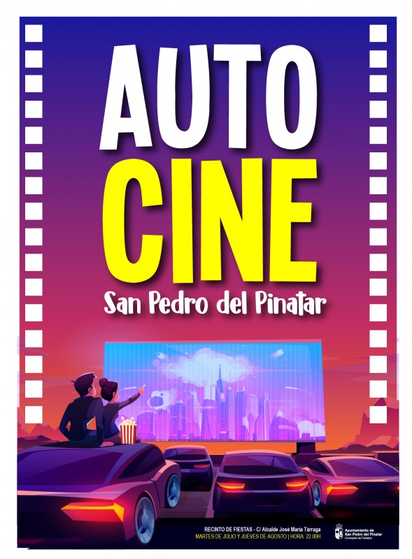 <span style='color:#780948'>ARCHIVED</span> - Tuesday night auto-cine in San Pedro del Pinatar