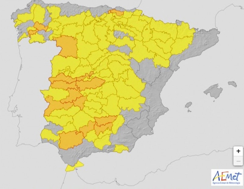 <span style='color:#780948'>ARCHIVED</span> - No heat alerts for Murcia, but 38 provinces of Spain are on alert for high temperatures