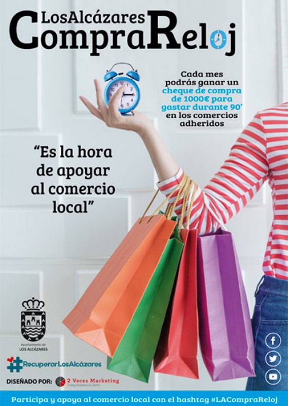 <span style='color:#780948'>ARCHIVED</span> - Los Alcázares shopping competition for 1000 euro shop against the clock