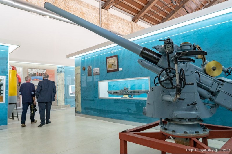 <span style='color:#780948'>ARCHIVED</span> - New naval submarine history display opens at the Museo Naval in Cartagena