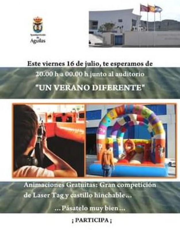 <span style='color:#780948'>ARCHIVED</span> - Free family fun activities in Aguilas on Friday July 16