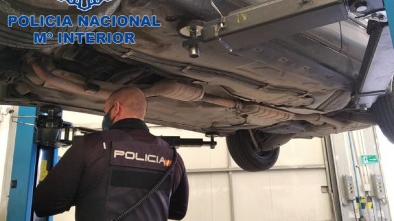 <span style='color:#780948'>ARCHIVED</span> - Catalytic converter thieves who targeted parked cars in Alicante arrested
