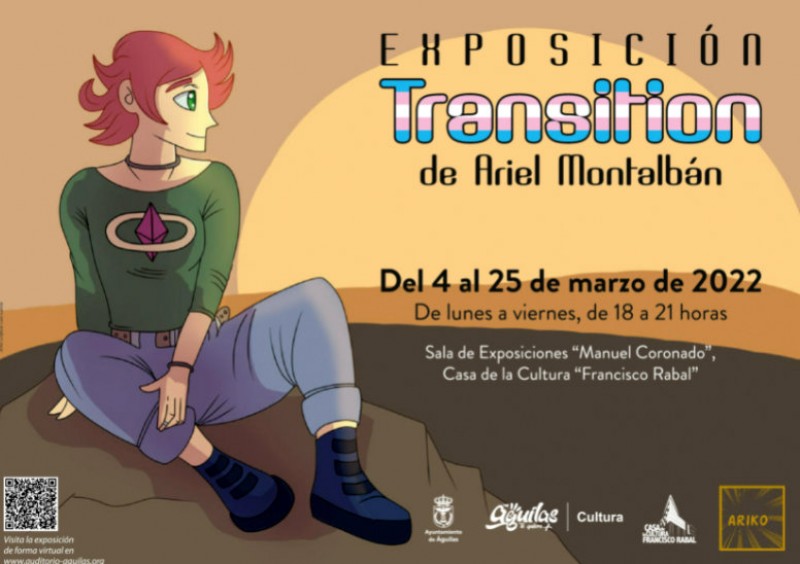 <span style='color:#780948'>ARCHIVED</span> - March 4 to 25: Transition exhibition by transgender artist Ariel Montalbán in Aguilas