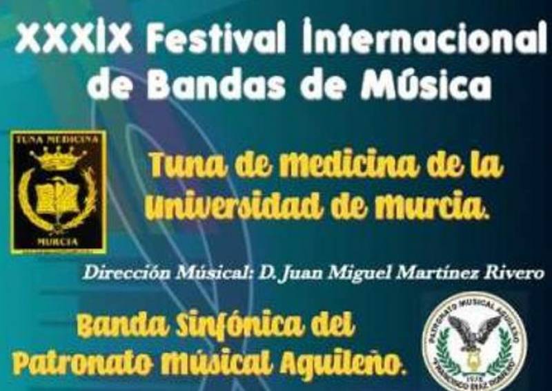 <span style='color:#780948'>ARCHIVED</span> - July 2 Free International Town Bands festival at the Aguilas auditorium