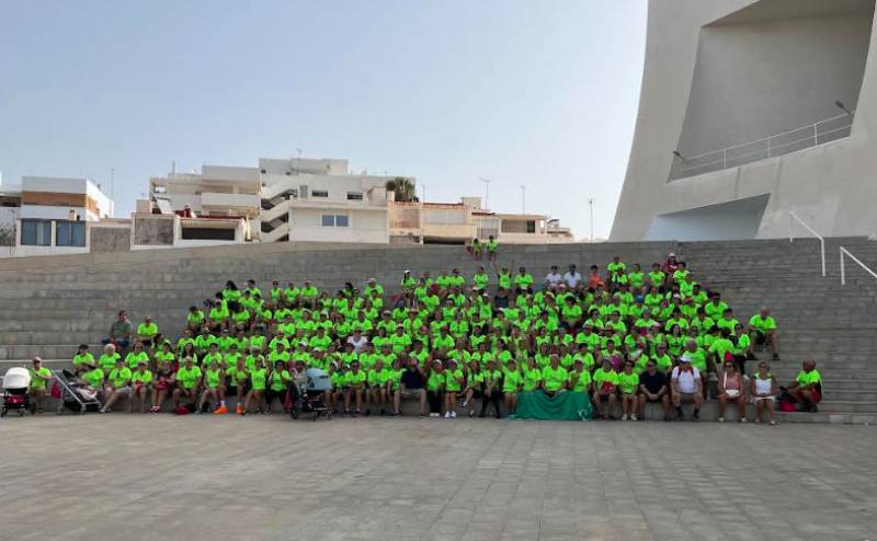 <span style='color:#780948'>ARCHIVED</span> - Cancer research fundraising walk in Aguilas a great success