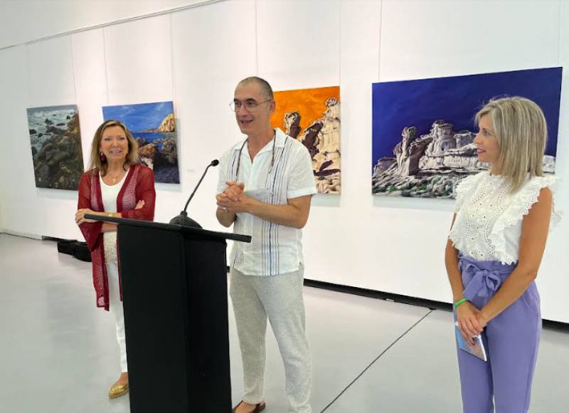 <span style='color:#780948'>ARCHIVED</span> - Until July 31 Mar Paisaje Oculto seascape art exhibition in Aguilas