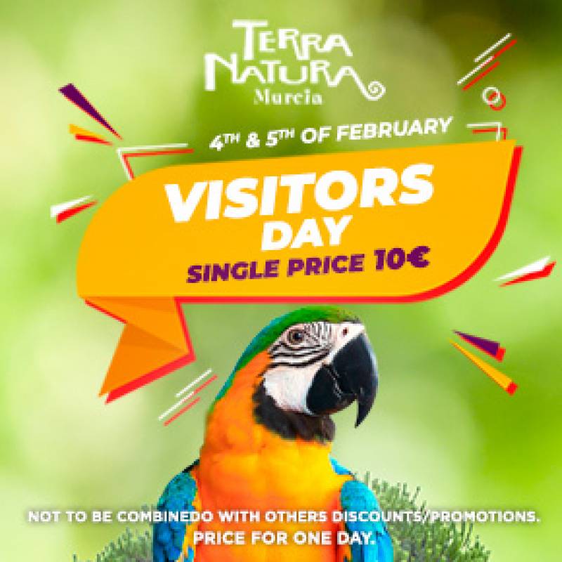 February 4 and 5 Terra Natura Murcia Visitors Day deal