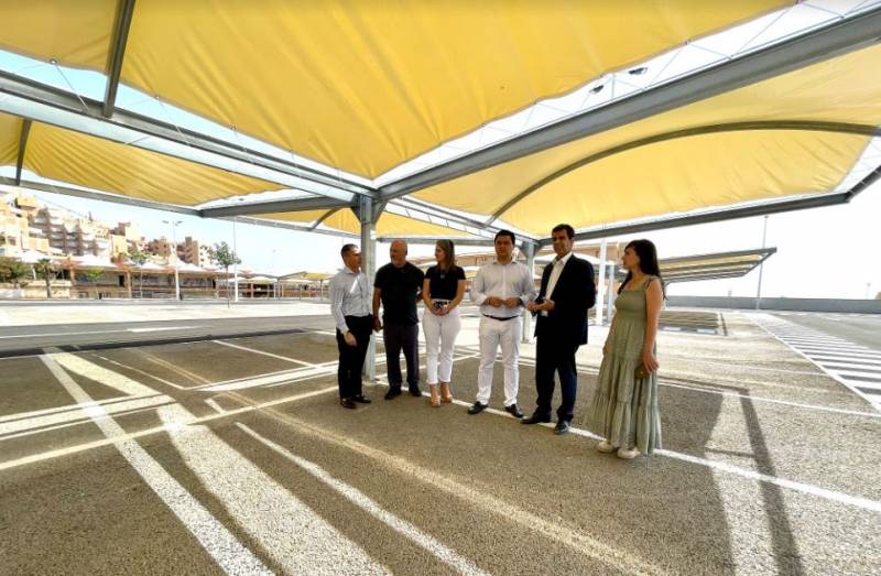New free car park in La Manga almost ready to open