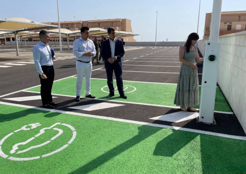 New free car park in La Manga almost ready to open