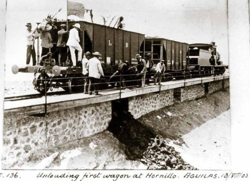 September 9 Free Mr Gillman and the Railways guided tour of Aguilas