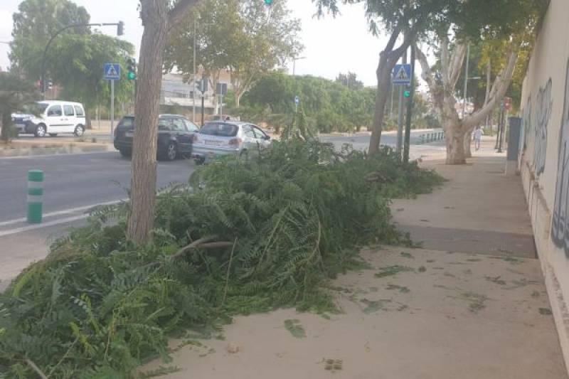 Cartagena steps up cleaning of its ramblas to prevent flooding