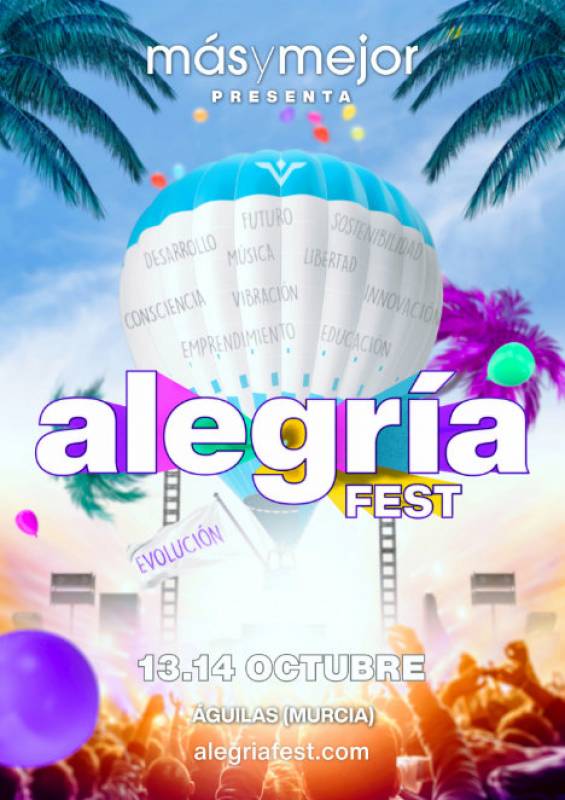 October 13 and 14 Alegria Fest in Aguilas