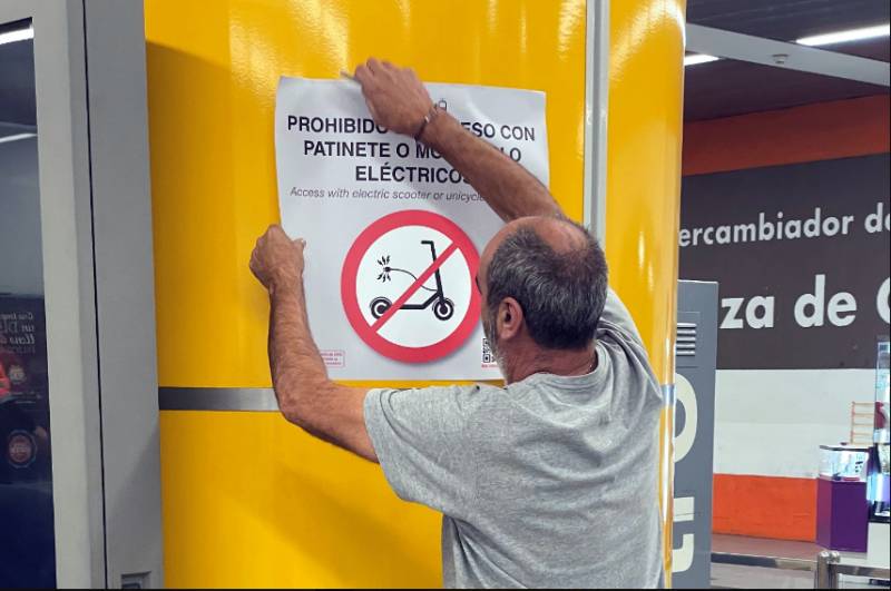 Renfe bans electric scooters from all its trains in Spain