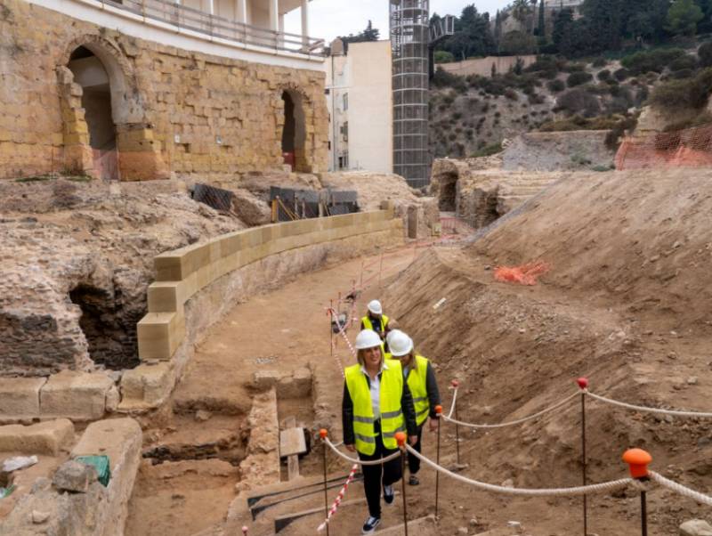 Gladiator and animal pit uncovered at the Roman Amphitheatre of Cartagena