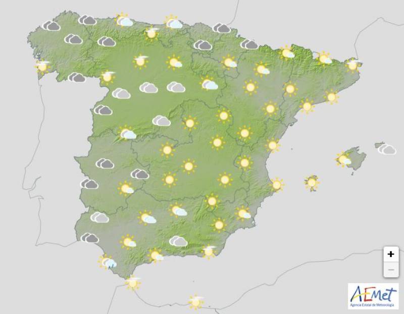 More settled weather this week: Spain forecast November 18-21