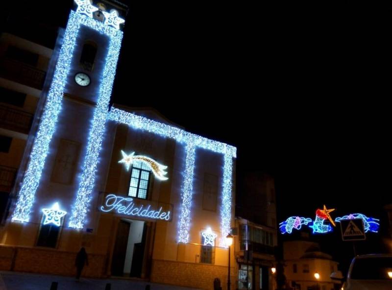 December 6 Christmas light switch-on in Puerto Lumbreras