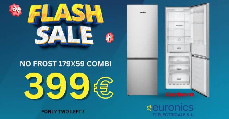 Big savings on white goods at TJ Electricals - Euronics Camposol