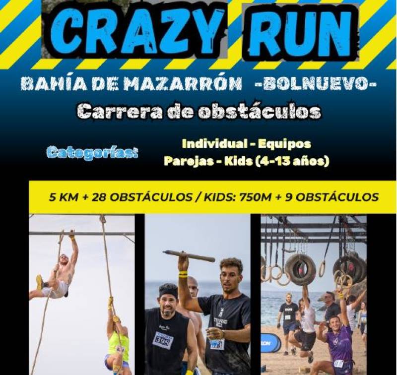 June 1 Bolnuevo Crazy Run in Mazarrón Bay