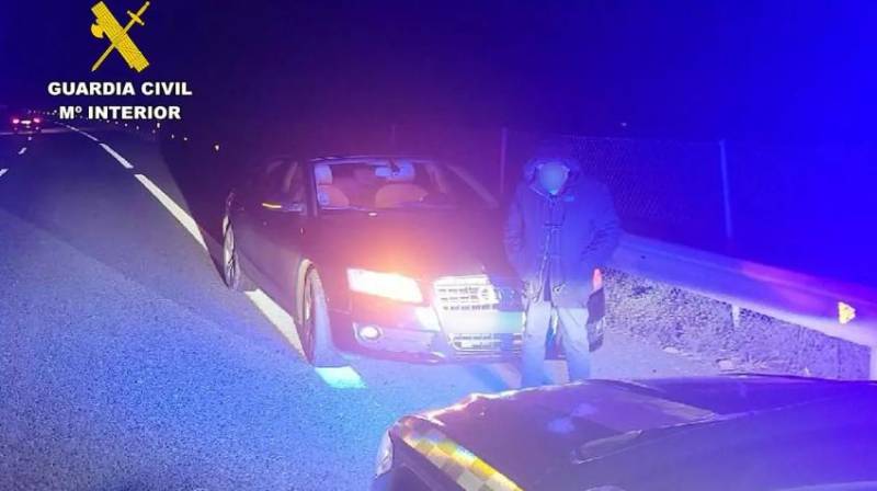 74-year-old motorist arrested after driving the wrong way for 12 miles on the AP-7 in Cartagena