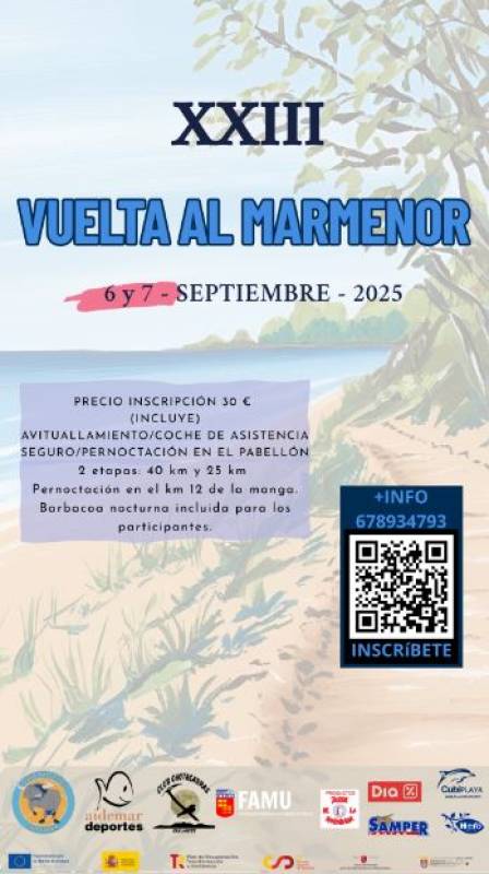 Registration now open for the Vuelta Mar Menor Walking Tour this September