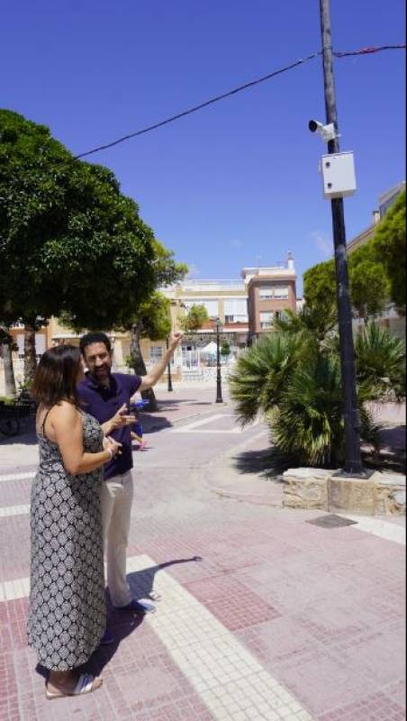 Security upgrade brings 22 CCTV cameras to Los Alcázares streets