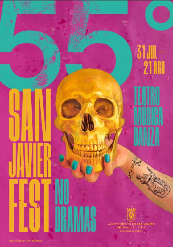 July 31 to August 21 The 55th annual International Theatre, Music and Dance Festival in San Javier