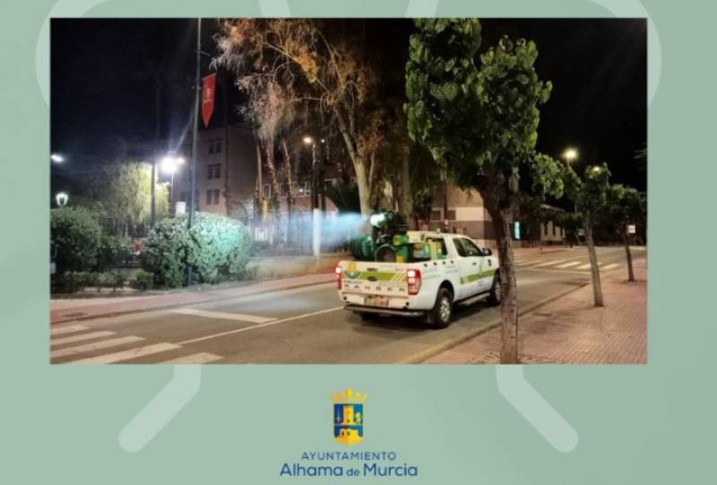 Alhama steps up mosquito control with early morning fumigation