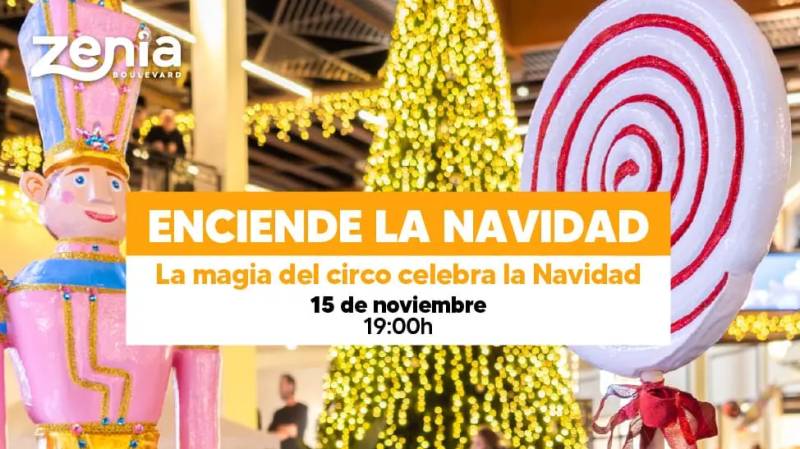 November 15 Christmas light switch-on at Zenia Boulevard