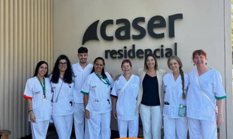 International Unit at Caser Residencial Málaga welcomes visiting nursing students from Finland