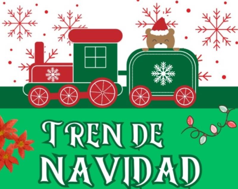 December 19 to January 4 Christmas train in Alhama de Murcia!
