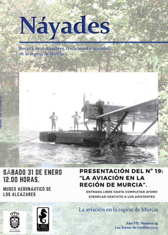 January 31 Aeronautic history magazine presentation in Los Alcázares