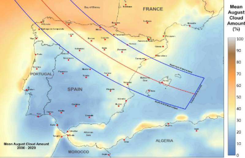 The eclipse is coming: August 12, 2026 will change the sky over Murcia