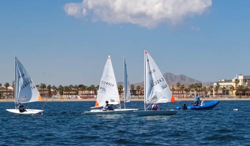 April 11 to 18 The European ILCA 4 sailing championships in Los Alcázares