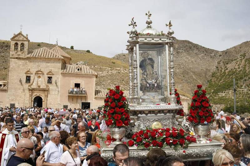 The Santuario de la Virgen del Saliente in Albox