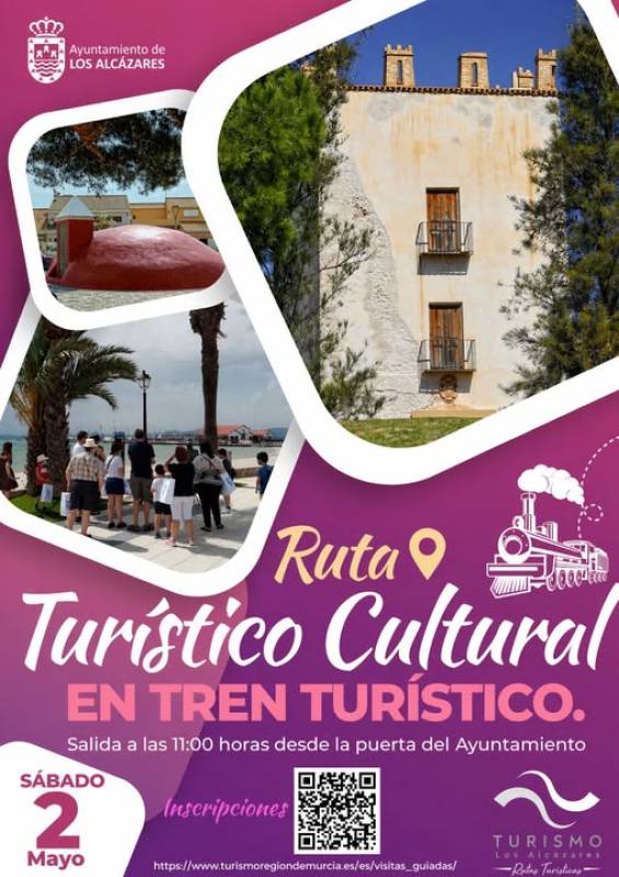 May 2 Free guided tour on the tourist train of Los Alcazares
