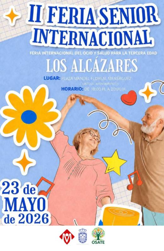 May 23 International Seniors Fair in Los Alcázares