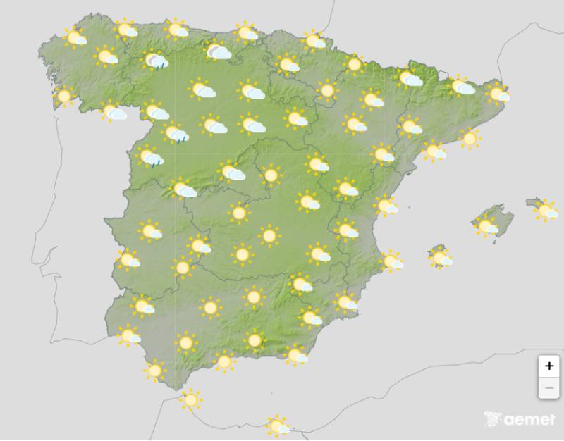 Spain weather forecast May 25-28: Heatwave continues with temperatures climbing towards 36°C