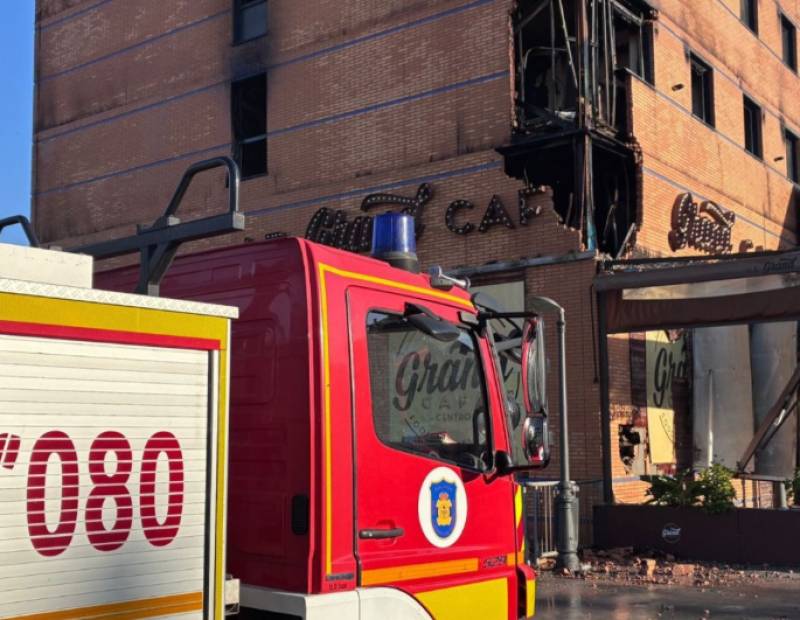 Málaga hotel fire flares up again as building safety fears grow