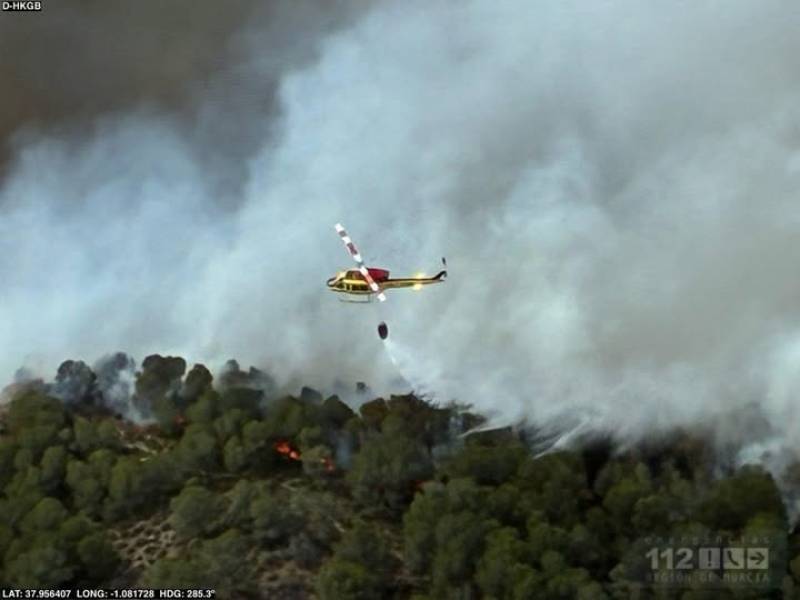 Major wildfire near Murcia City forces evacuations as more than 110 hectares burn