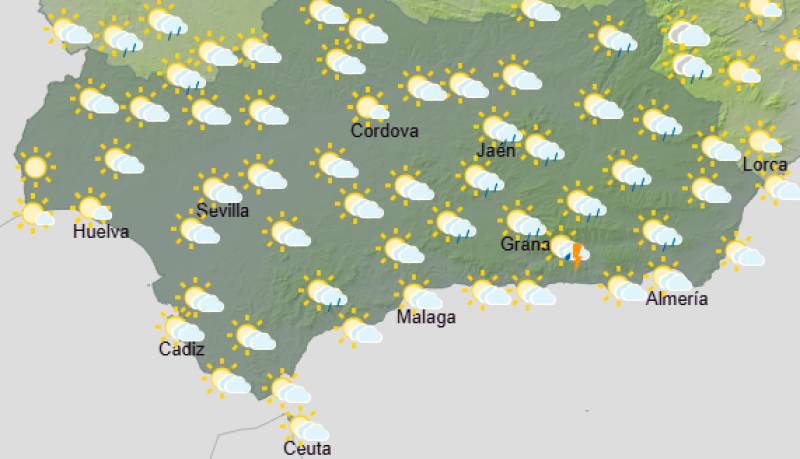 Andalucía weekend weather forecast June 11-14: Heat builds with strong winds and some cloud