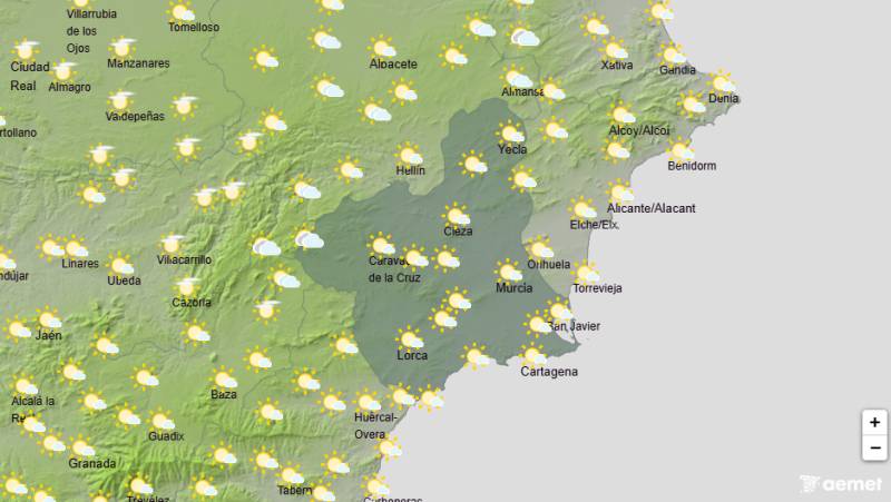 Scorching week ahead with temperatures reaching 43°C: Murcia weather forecast July 6-9